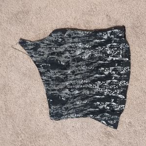 Express one shoulder top